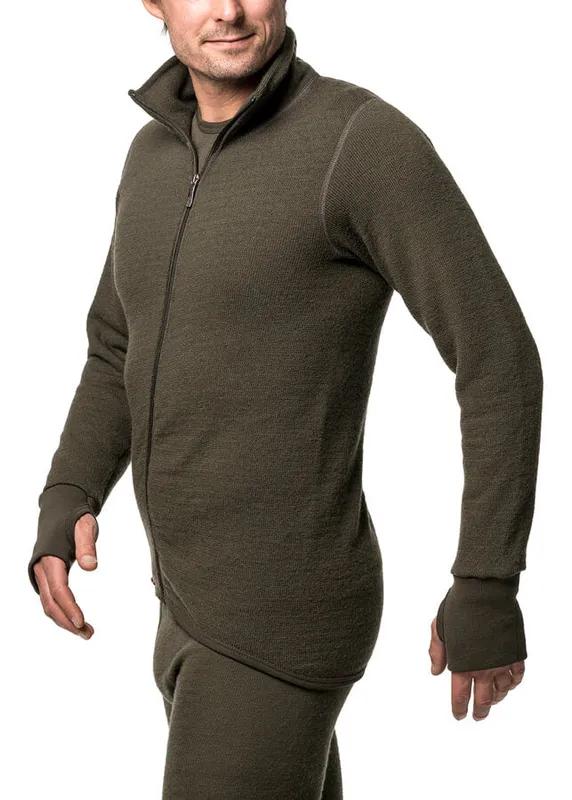 Woolpower Full Zip Jacket 400 Pine Green (#6015)