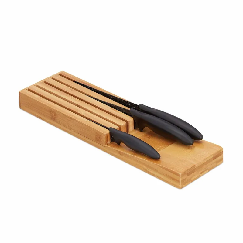 Knivställ i bambu (#8157)