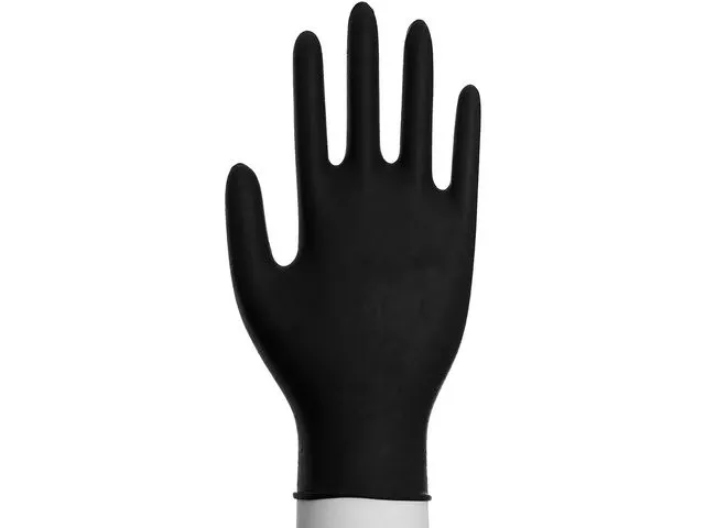 ABENA Nitrilhandske Black 100-pack Large