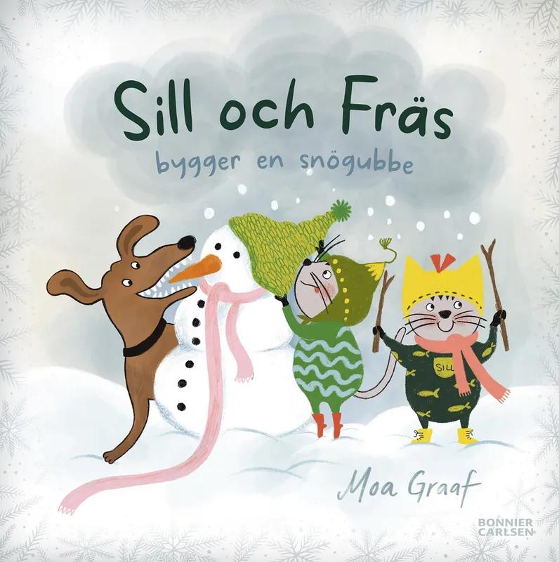 Sill och Fräs bygger en snögubbe, E-bok