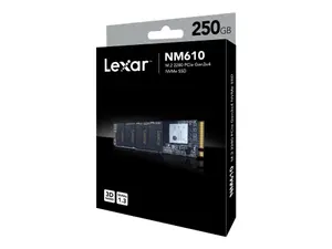 Lexar NM610 - SSD - 250 GB - intern - M.2 2280 - PCIe 3.0 x4 (NVMe)