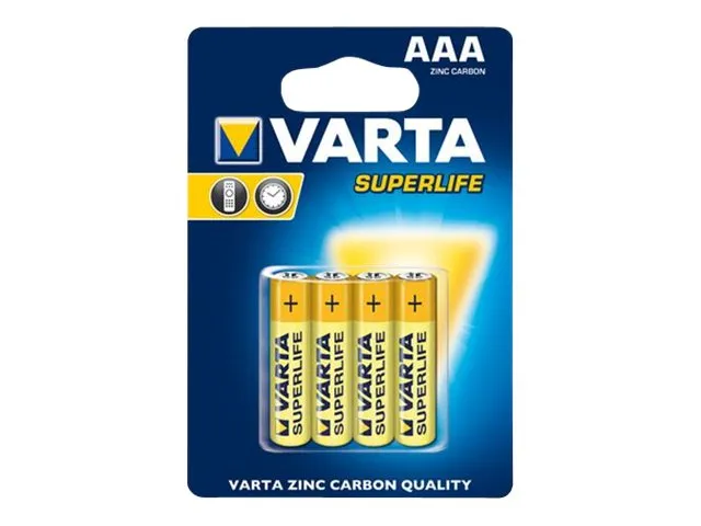 AAA Batterier Varta Superlife (4-pack)