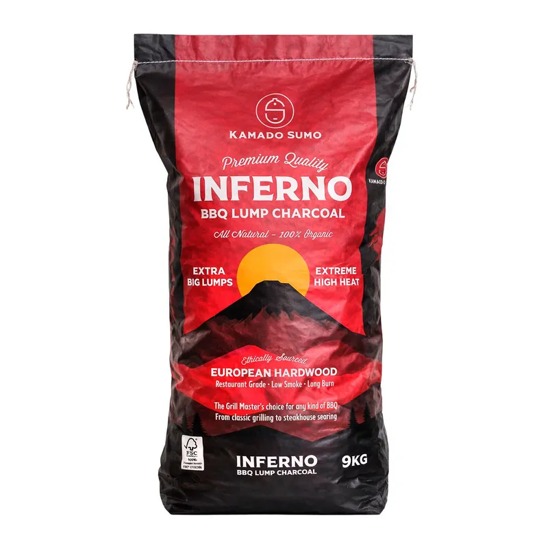 Kamado Sumo Inferno Grillkol 9 kg