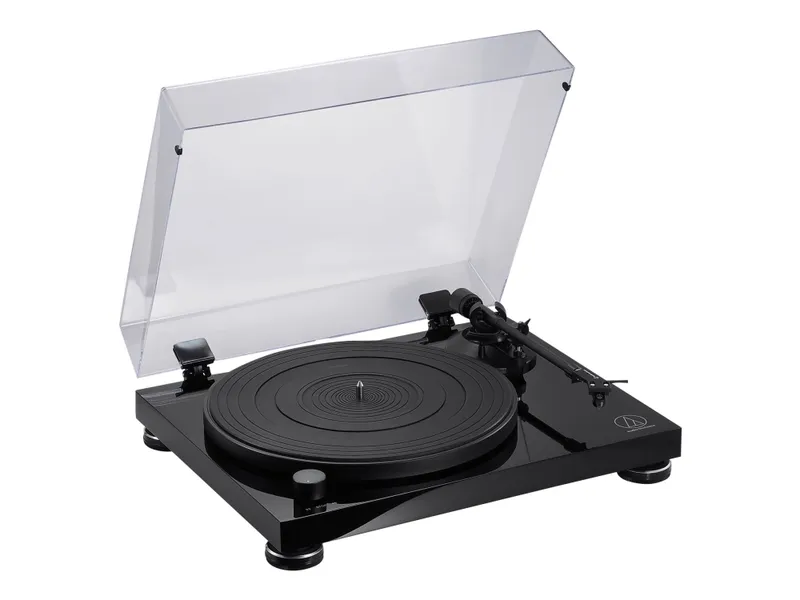Audio-Technica AT-LPW50PB grammofoner Remdriven skivtallrik Svart Manuell