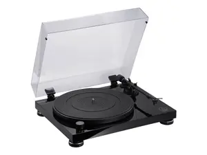 Audio-Technica AT-LPW50PB grammofoner Remdriven skivtallrik Svart Manuell