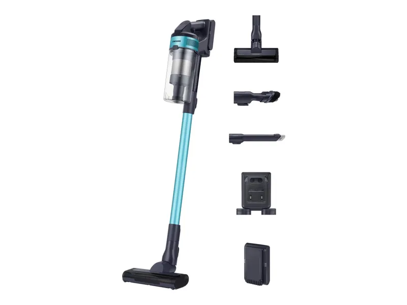 Samsung VS15A6031R1 Skaftdammsugare Batteri Torr Utan påse 0,8 l 410 W Svart, Grön