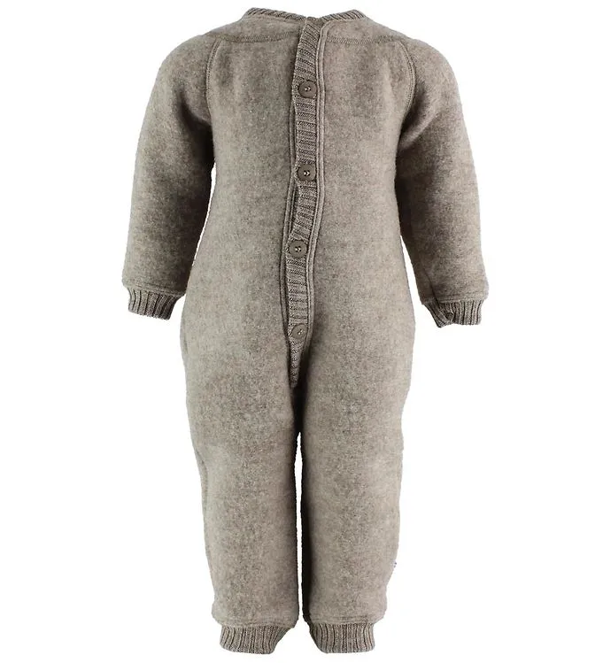 Joha Ulloverall Merino, Sesam Mel, 80