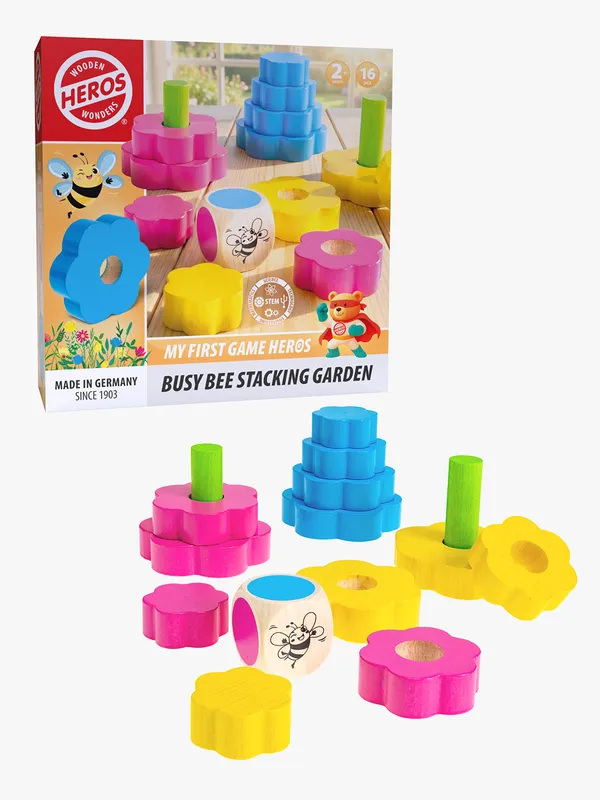 My First Game Busy Bee Stacking Garden Heros Tactic