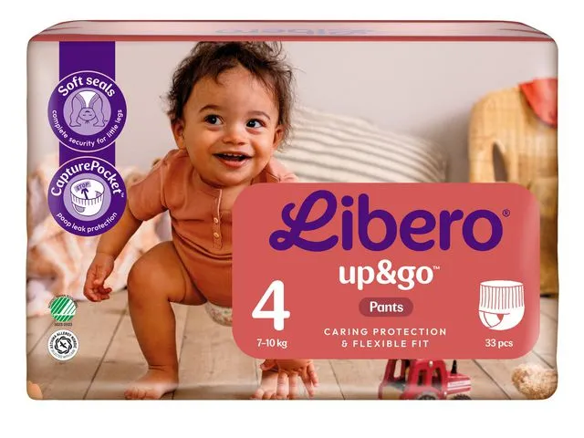 Blöjor Libero Up&Go, 7-10 kg 33-pack