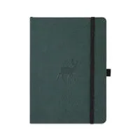 Dingbats* Wildlife Soft Cover A5 Lined – Green Deer Notebook