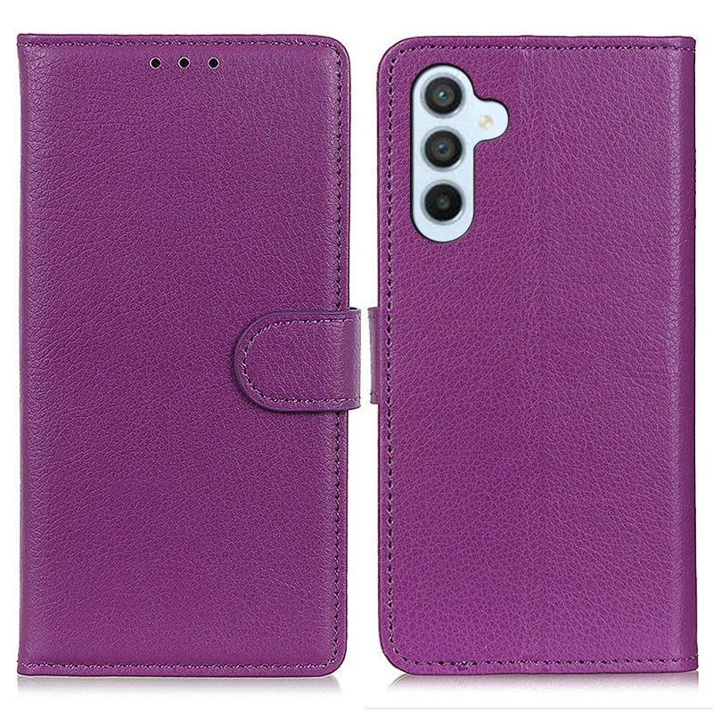 Plånboksfodral för Samsung Galaxy S26 Plus Konstläder – Lila (#0972)