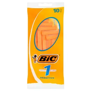 Rakhyvel BIC Sensitive - enkelt blad - 10 st