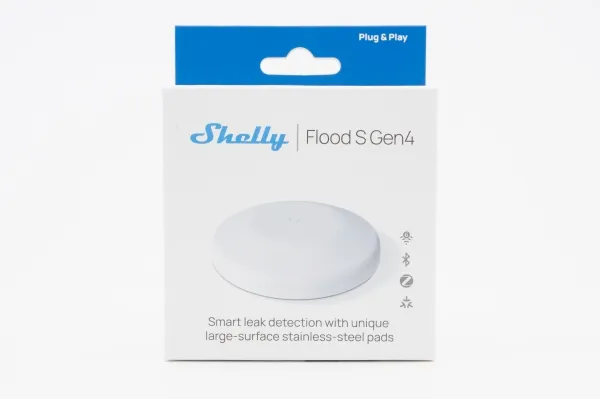 Shelly Flood S Gen4 - WiFi- och Zigbee-läckagesensor