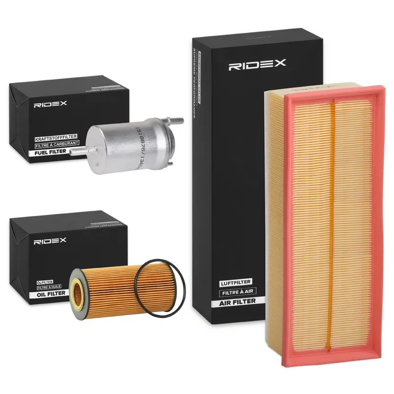 Filtersats RIDEX 4055F7783