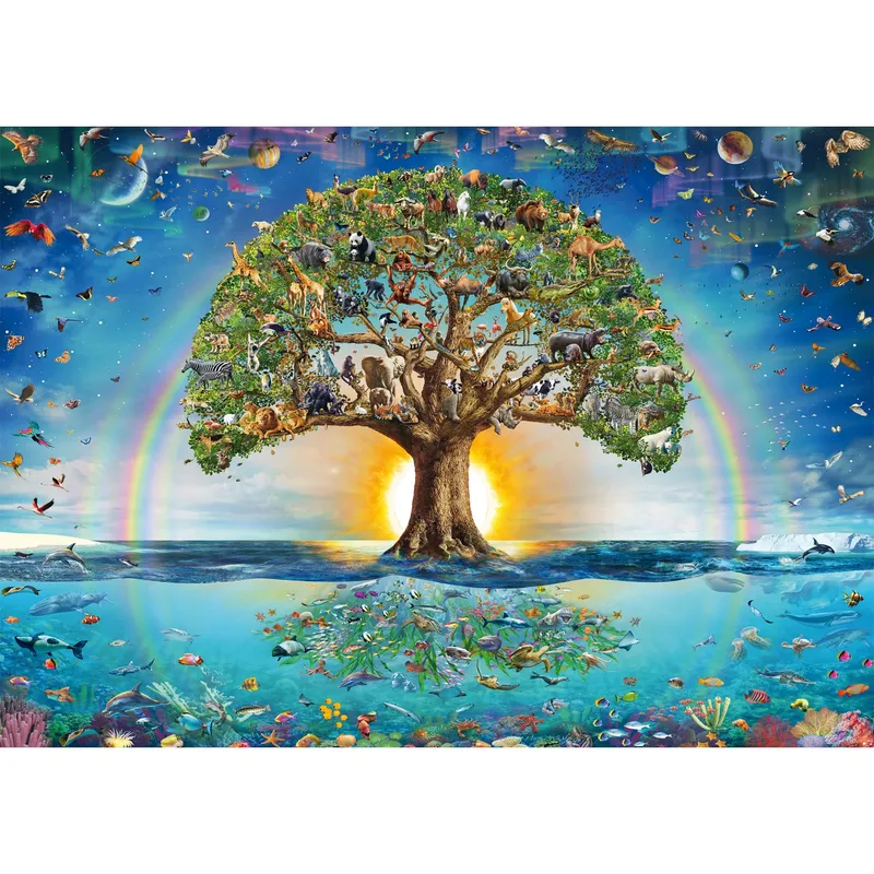 Pussel The magical tree of life 1000 bitar Schmidt