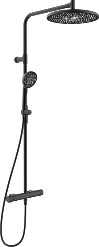 Oras Aurelia Round 4756 Takduschset 160 c/c Mattsvart