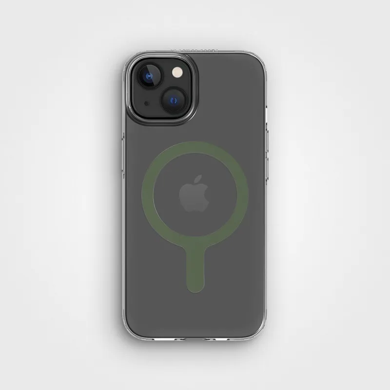 iPhone Clear Case with MagSafe Ring Bundle | agood company, iPhone 13 (#5858)