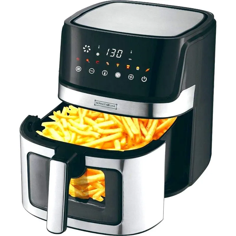 Airfryer 6,5L med digitalt display og vindu - 1700W