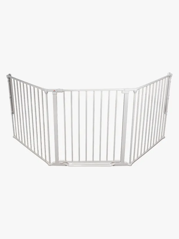 BabyDan Flex StepFree L Skruvgrind, Vit
