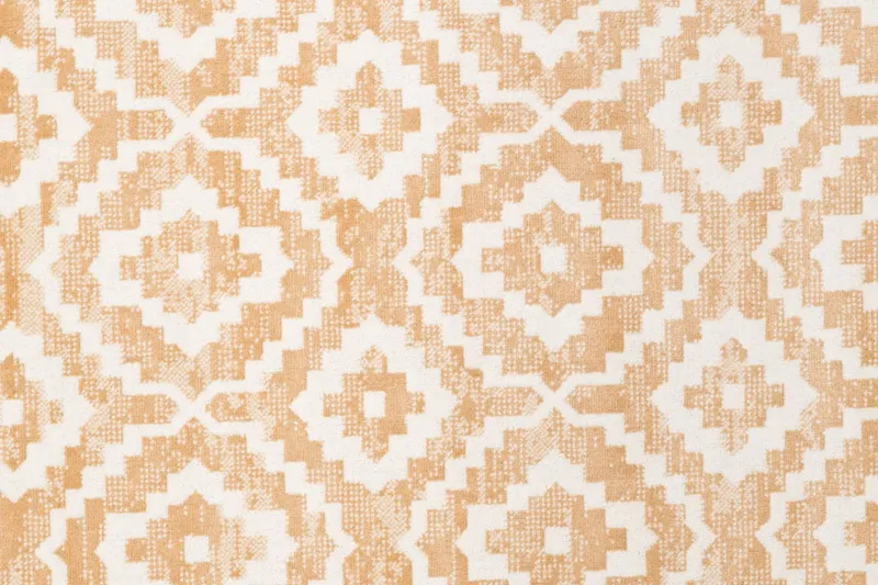 Matta ”Messina” 135×195 cm Guld/vit