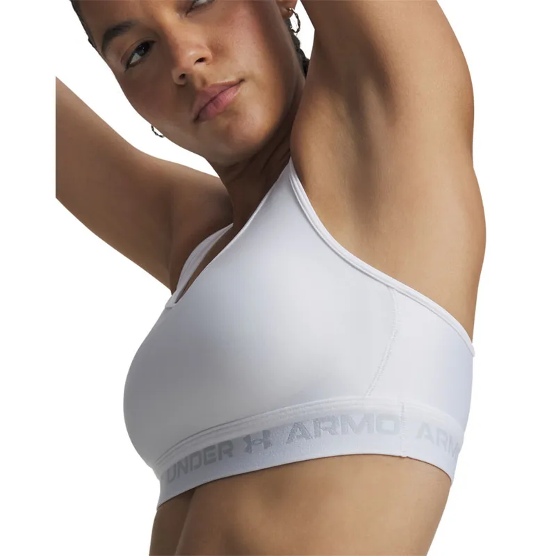 Under Armour Crossback Mid Bra (dam) - White, M