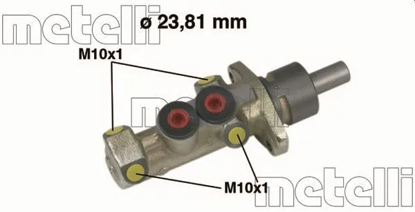 Huvudbromscylinder METELLI 05-0299