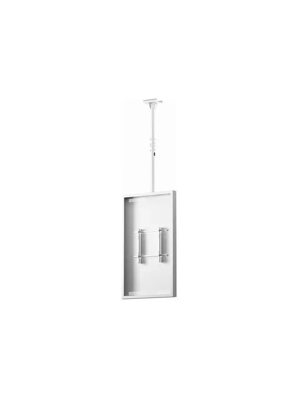 HI-ND mounting kit - portrait - for digital signage LCD panel - white - Max - recommended for 50″