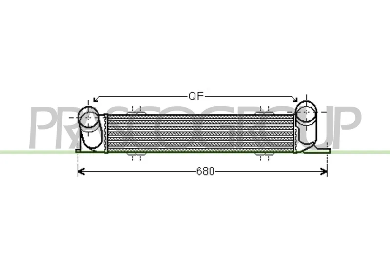 Intercooler PRASCO BM024N001