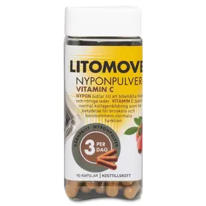 Litomove Nyponpulver Kapslar 90 st