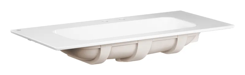 Gustavsberg Artic Slim 4GA0AK01 Möbeltvättställ 120 cm, vit, 2 blandarhål 120 cm