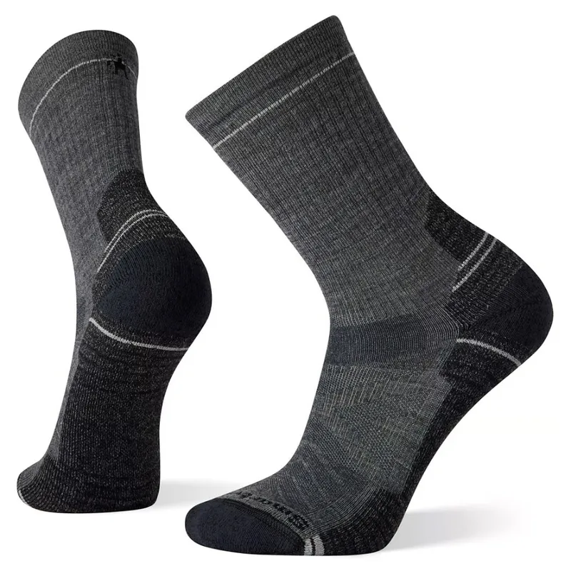 Smartwool Hike Light Cushion Crew Socks Medium Gray (#8346)