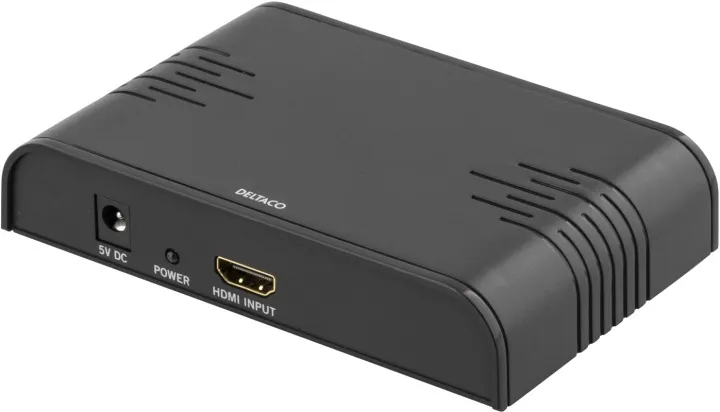 Deltaco Adapter Hdmi Scart Svart