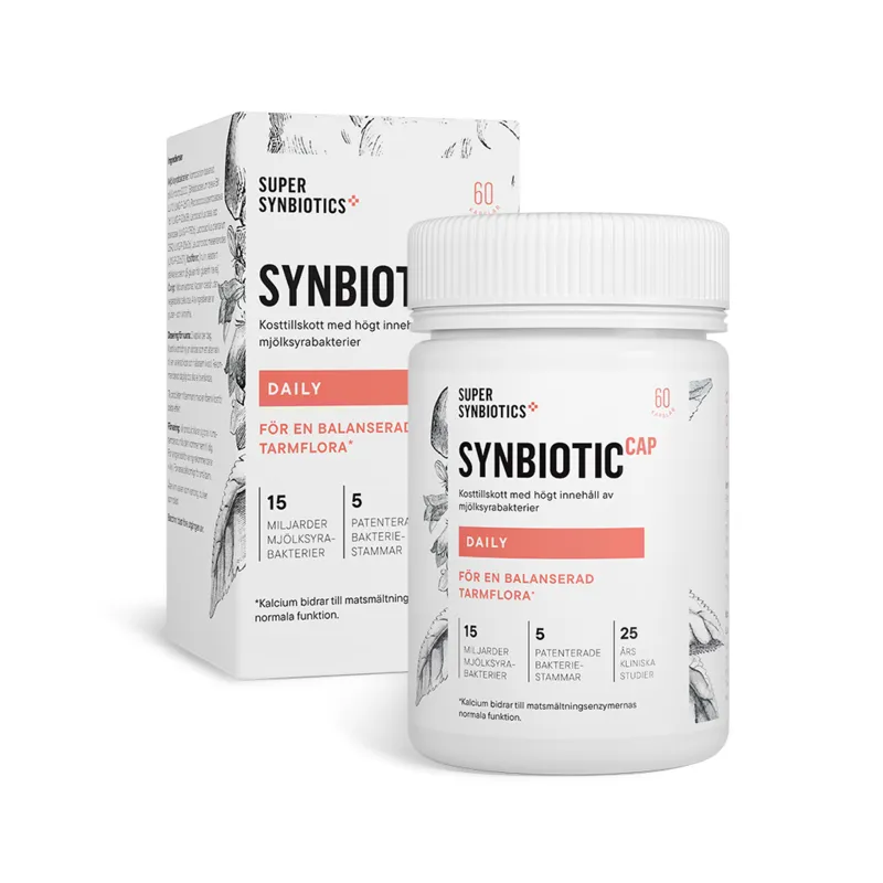 SuperSynbiotics Synbiotic Cap Daily 60 kapslar