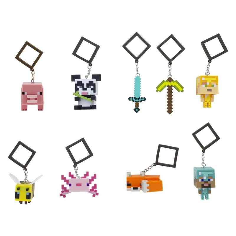 Paladone - Minecraft Backpack Buddies Keyring - 1 pcs blindbag