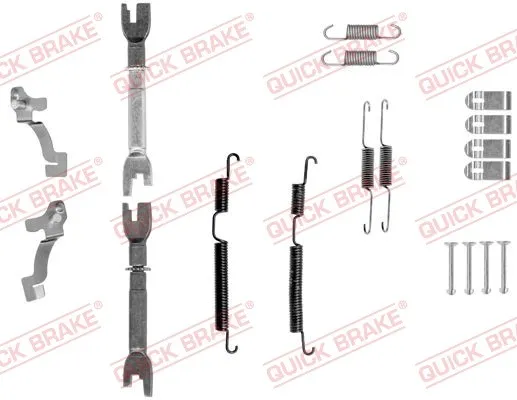 QUICK BRAKE 105-0045S Monteringssats, bromsbackar