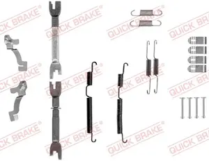 QUICK BRAKE 105-0045S Monteringssats, bromsbackar