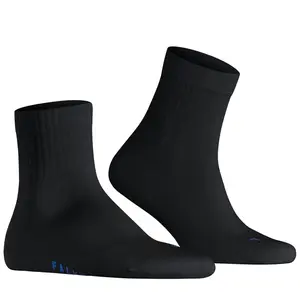FALKE Run Rib Short Socks Black 42-43
