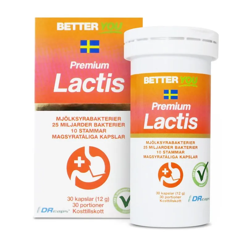 BETTER YOU Better You Premium Lactis 30 kapslar