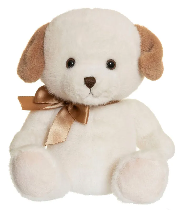 Teddykompaniet Besties Bella Hund 21 Centimeter, Vit
