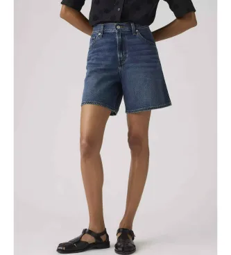 Levi’s för kvinnor. A9311-0029 Baggy blå denimshorts (26), Casual, Bomull