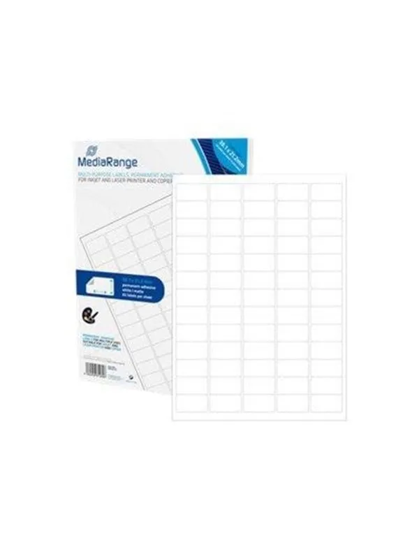 MediaRange - multi-purpose labels - 3250 label(s) - 30.1 x 21.2 mm