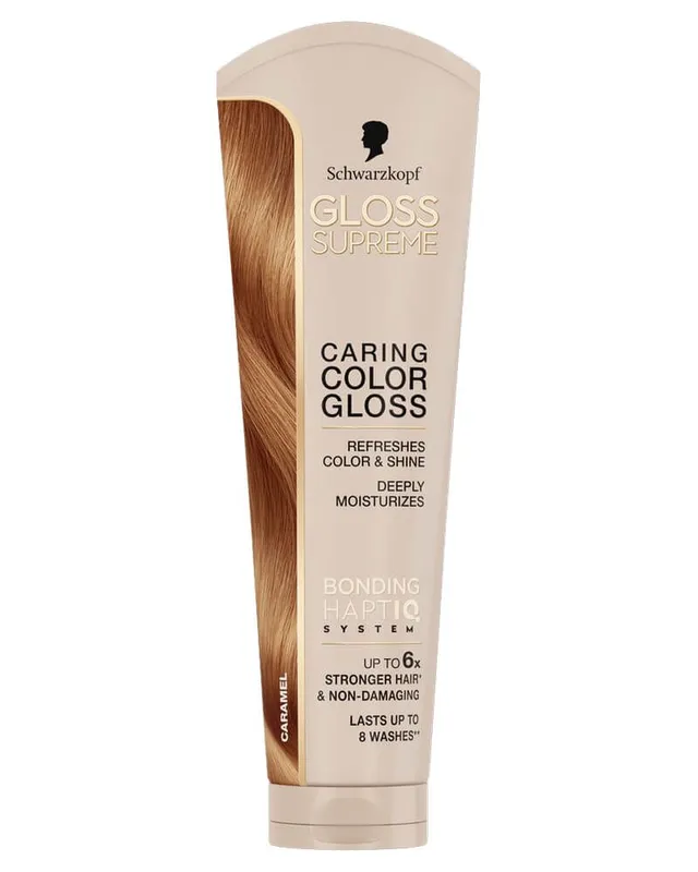 Schwarzkopf Creme Supreme Gloss Supreme Caring Color Gloss Caramel