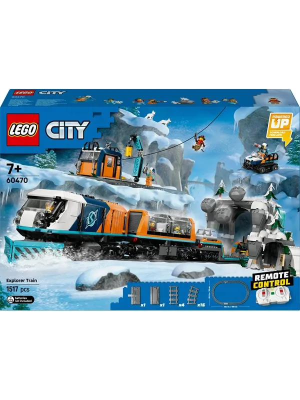 Polarutforskarnas arktiska expresståg LEGO® City (60470)