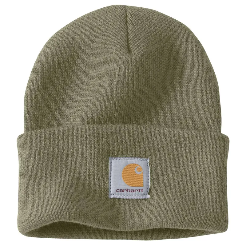 Carhartt Knitted Cuffed Beanie Dusty Olive