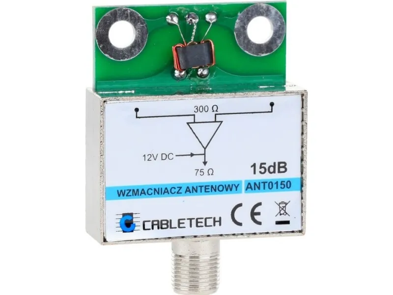 Cabletech RTV-antenn LNA-101 15dB skärm Cabletech – ANT0150