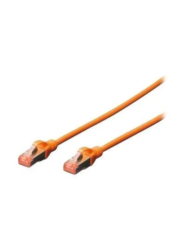 DIGITUS patch cable - 50 cm - orange RAL 2008 - 0.5m