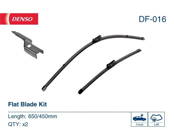DENSO Torkarblad, Förarsida, Passagerarsida – P1469923 – alfa romeo, audi, seat, skoda, vw – OE 3V1998001, 5G1955425B, 5G1955426B