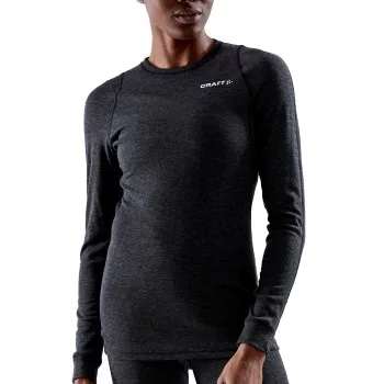 Craft Women’s Core Wool Merino Set Black Melange