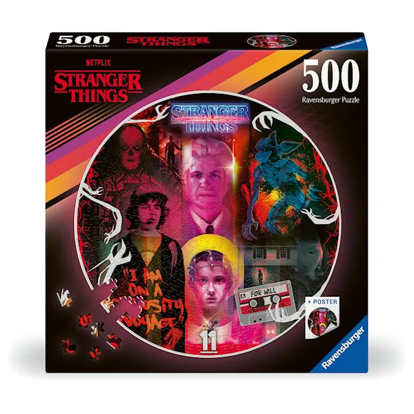 Pussel Stranger Things 500 bitar, Ravensburger