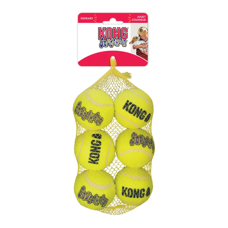 KONG SqueakAir Ball M 6cm (6-Pack)